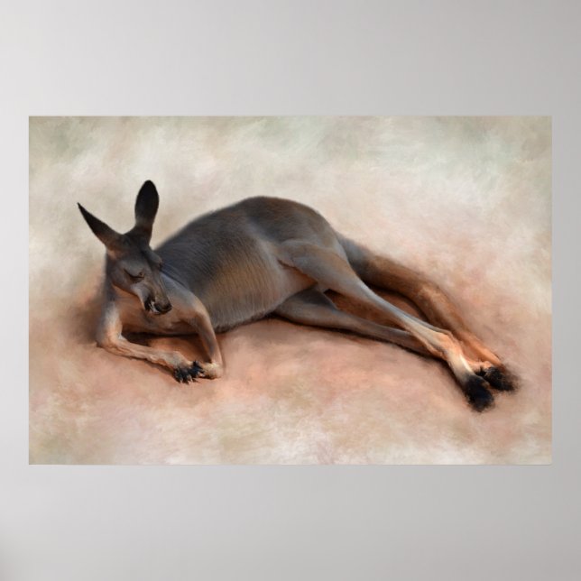 Poster Kangaroo (Frente)