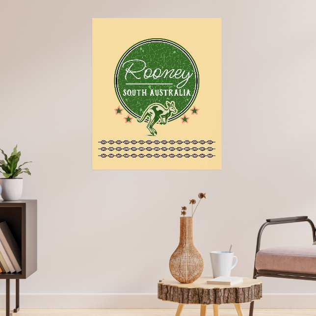 Poster kangaroo (Sala de Estar 3)