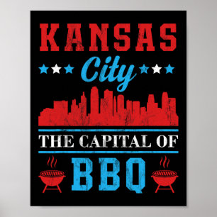 Poster Kansas City A Capital Do Churrasco