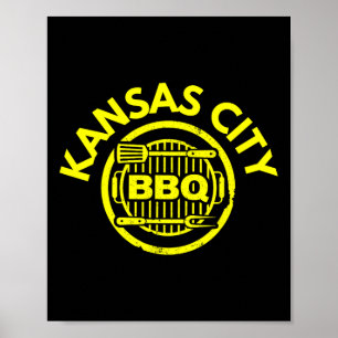 Poster Kansas City Churrasco - Eu Amo Churrasco