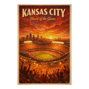 Pôster KANSAS CITY – Coração do Jogo