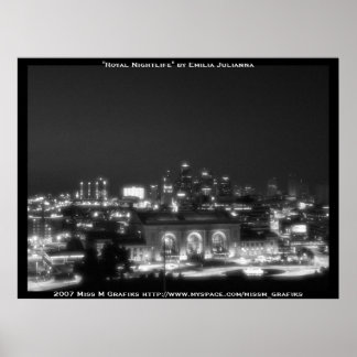 Pôster Kansas City Skyline