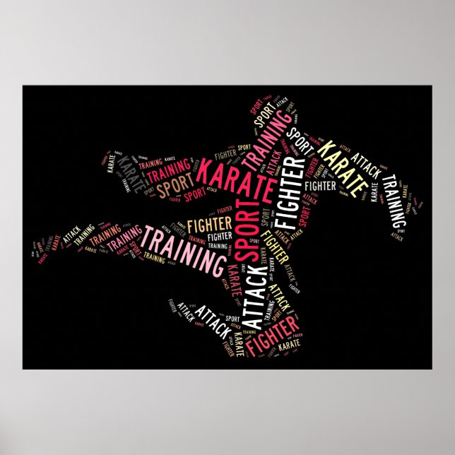 Poster Karate (Frente)