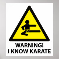 Karate de aviso