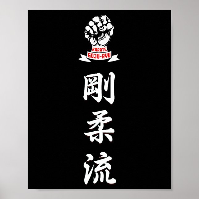 Poster Karate Goju Ryu (Frente)