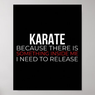 Poster Karate Japonês Artes Marciais Shotokan Artigo Marc