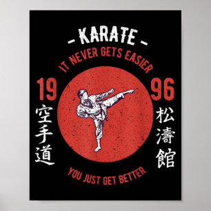 Poster Karate Judo Judoka Taekwondo Kung-fu Aikido Legal