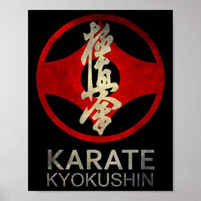 Poster Karate Kyokushin (Frente)