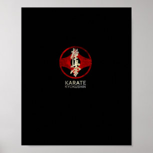 Poster Karate Kyokushin Pullover Hoodie