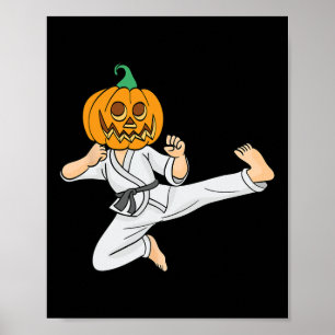 Poster Karate Lazy Halloween Costume Legal Artes Marciais