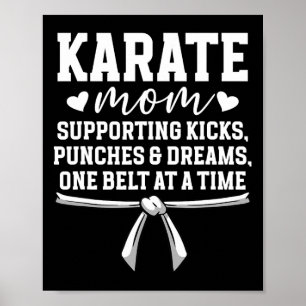 Poster Karate Mãe Karate Mãe Melhor Karate Mãe Mãe