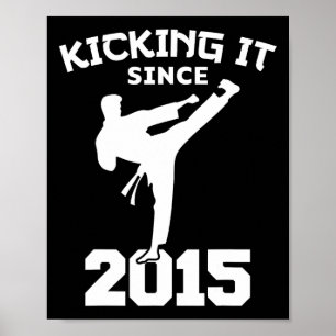 Poster Karate Martial Arts Bicking Desde 2015 Funny Ki
