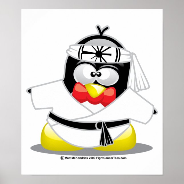 Poster Karate Penguin (Frente)