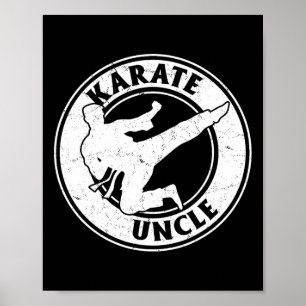 Poster Karate Tio Karate Lutando Tio Karate