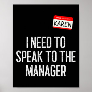 Poster Karen Halloween Fala Figurino para a Diversão do G