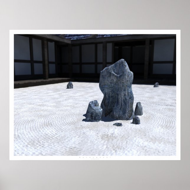 Pôster Karesansui (Frente)