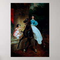 Karl Bryullov: Um Cavaleiro