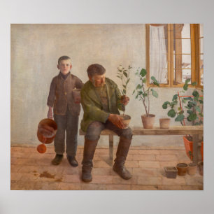 Poster Károly Ferenczy - Jardineiros