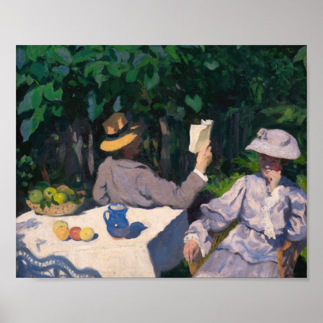 Poster Károly Ferenczy - Manhã Ensolarada (Frente)