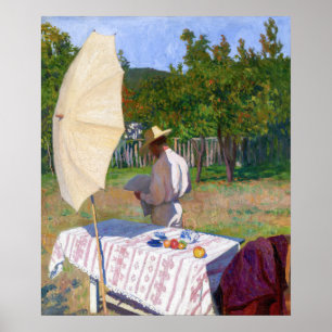 Poster Károly Ferenczy - Outubro