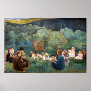Poster Károly Ferenczy - Sermão da Montanha