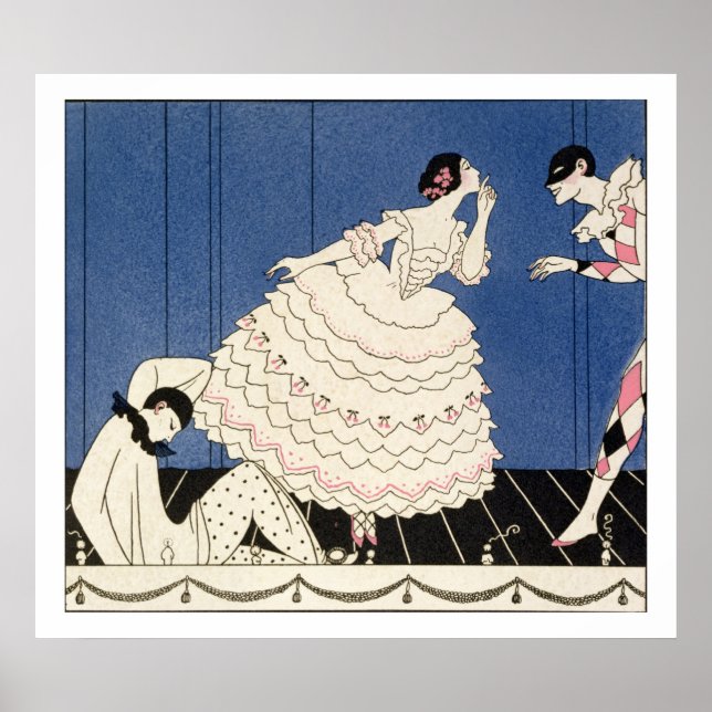 Pôster Karsavina, 1914 (impressão de pochoir) (Frente)