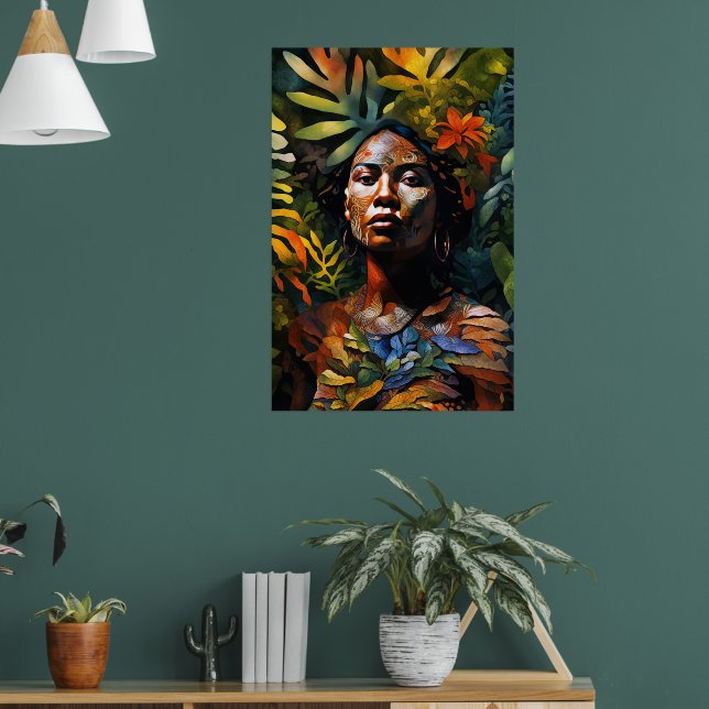 Poster "Karuma" Sonho Selvagem - Mulheres Na Amazônia (Sala de Estar 1)