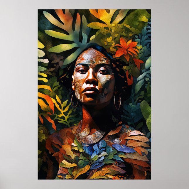 Poster "Karuma" Sonho Selvagem - Mulheres Na Amazônia (Frente)