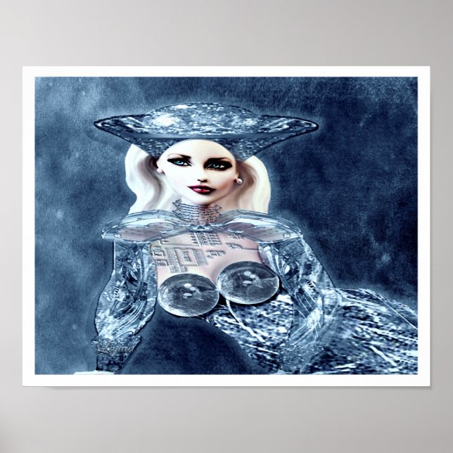 Pôster Kassie na Canvas (Frente)