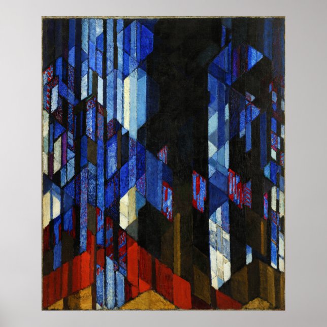 Poster Katedrála (Catedral) por František Kupka 1913 (Frente)