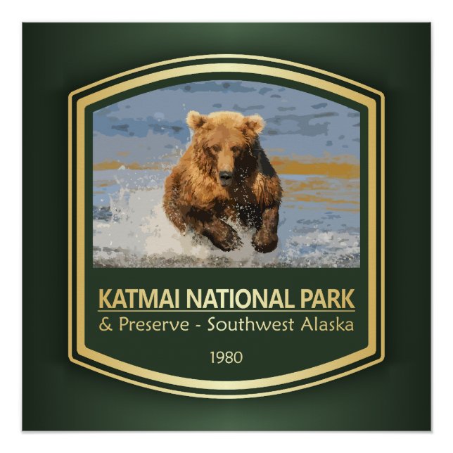 Pôster Katmai NP (PF1) (Frente)