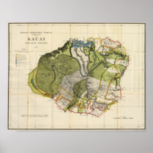 Pôster Kauai, Havaí