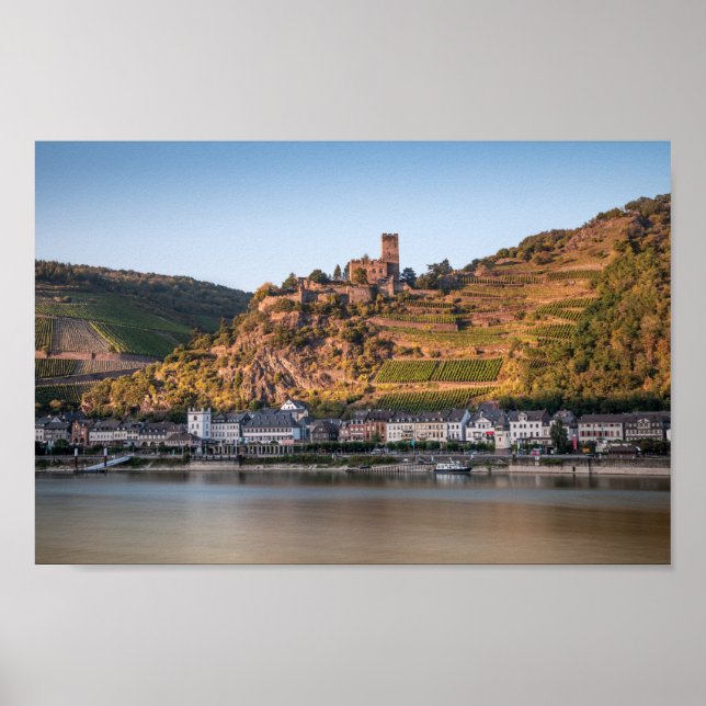 Poster Kaub am Rhein - Alemanha (Frente)