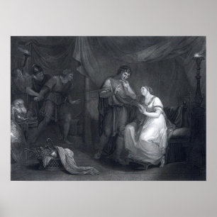 Poster Kauffman - Cena de Troilus e Cressida