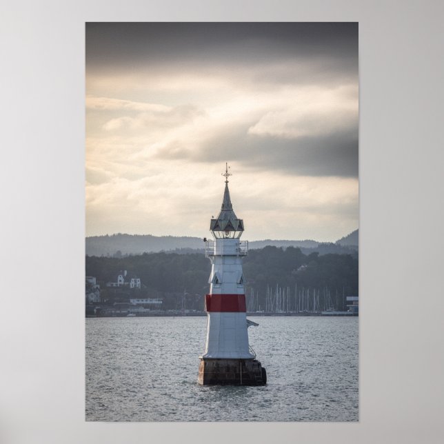 Poster Kavringen Lighthouse Oslo (Frente)