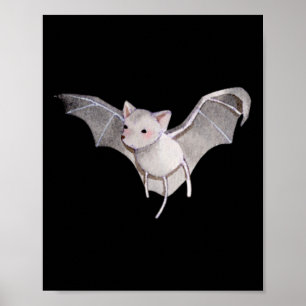 Poster Kawaii - Estética Y2k Halloween Witchy - Voando