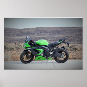 Pôster Kawasaki Ninja 636