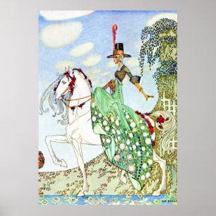 Poster Kay Nielsen é a bela princesa Minotte