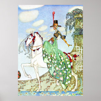 Poster Kay Nielsen é a bela princesa Minotte