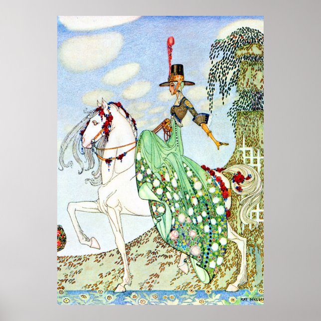 Poster Kay Nielsen é a bela princesa Minotte (Frente)