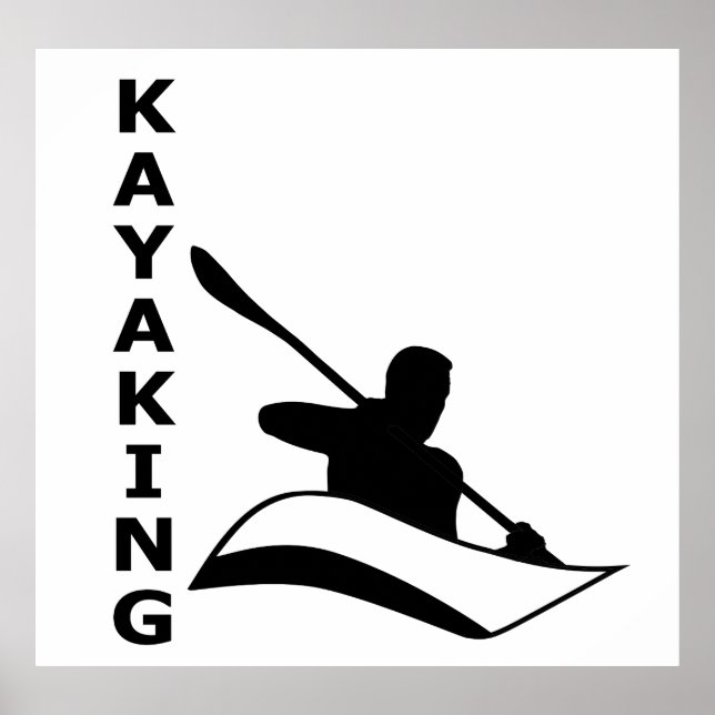 Poster Kayaking (Frente)