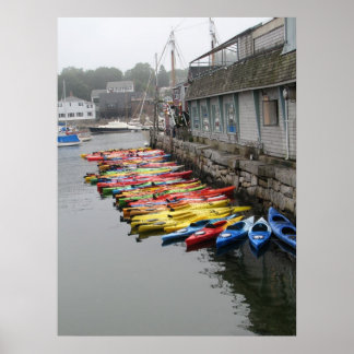 Pôster Kayaks In Rockport