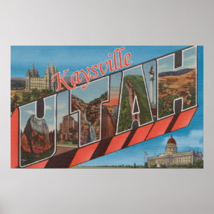 Pôster Kaysville, Utá - grandes cenas da letra