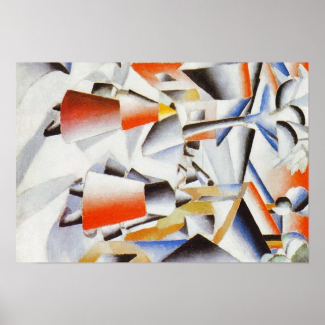 Pôster Kazimir Malevich Art (Frente)