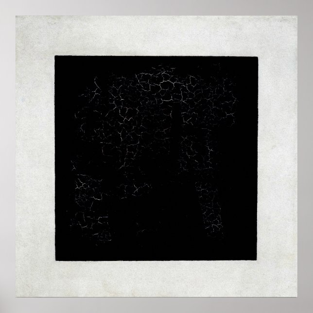 Poster Kazimir Malevich: Black Square (Frente)