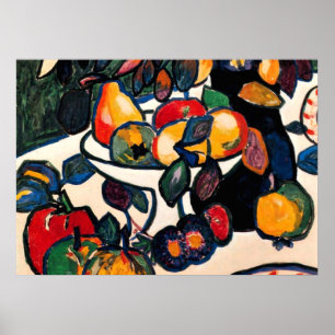 Poster Kazimir Malevich - Vida Estática, trabalho de arte