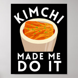 Poster Kbbq Churrasco coreano Kimchi Ramen