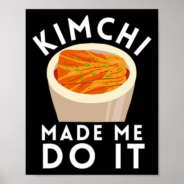 Poster Kbbq Churrasco coreano Kimchi Ramen (Frente)