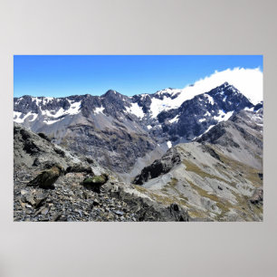 Poster Kea Pair no Pico de Avalanche