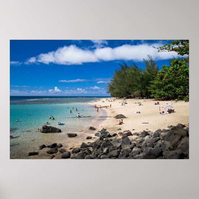 Poster Ke'e Beach, Kaua'i (Frente)